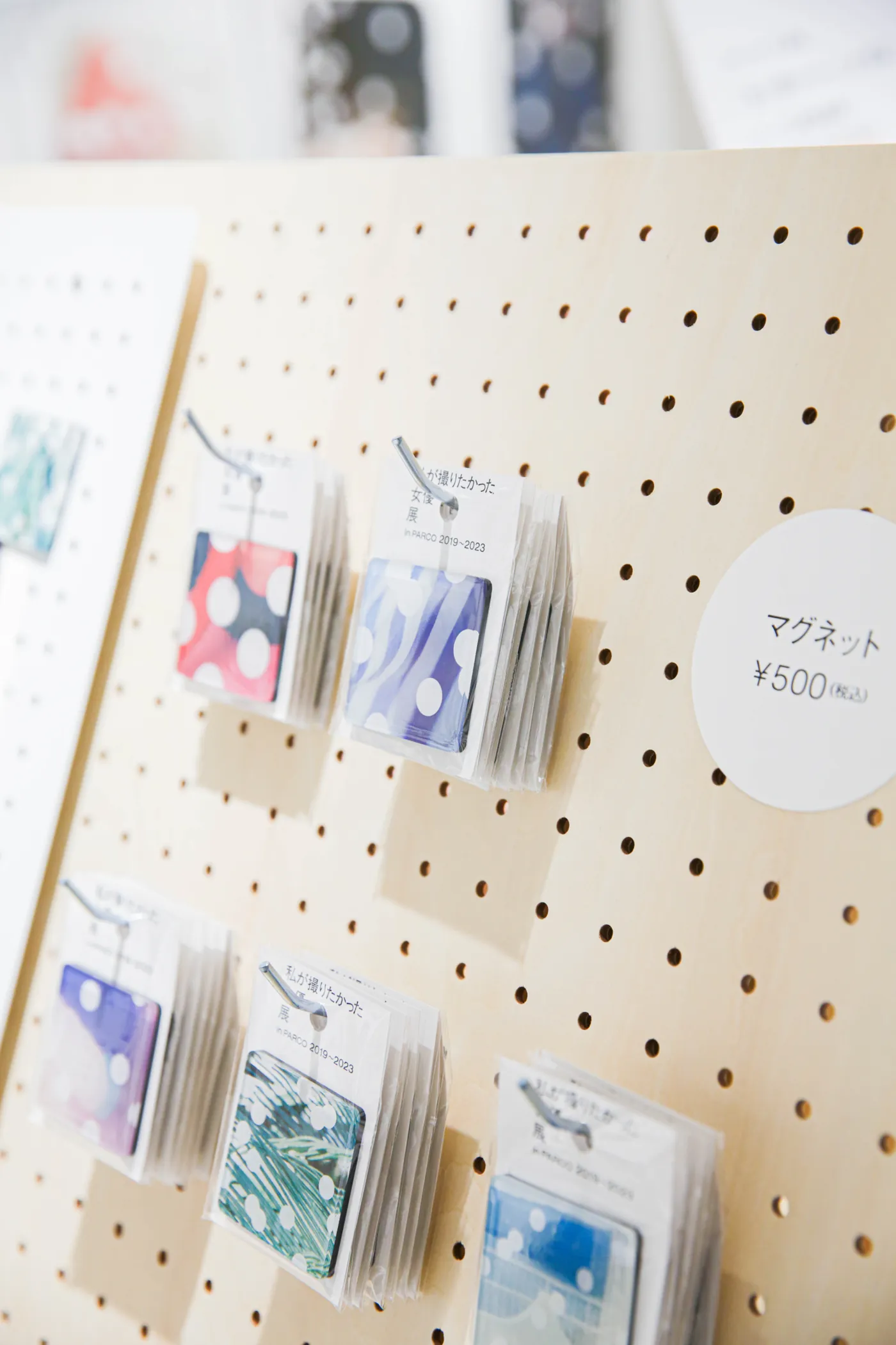 私が撮りたかった女優展 in PARCO 2019~2023 展示風景