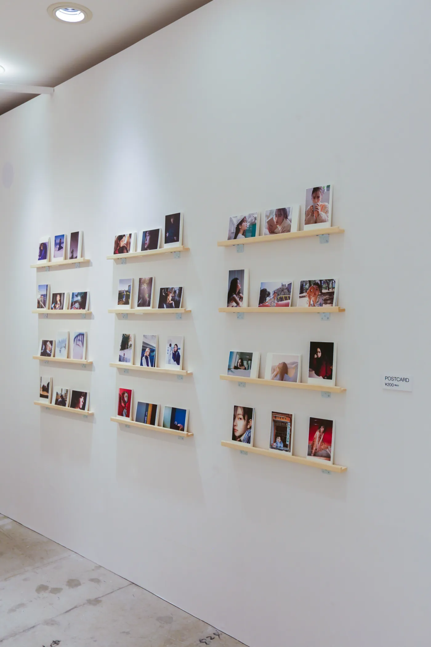 私が撮りたかった女優展 in PARCO 2019~2023 展示風景