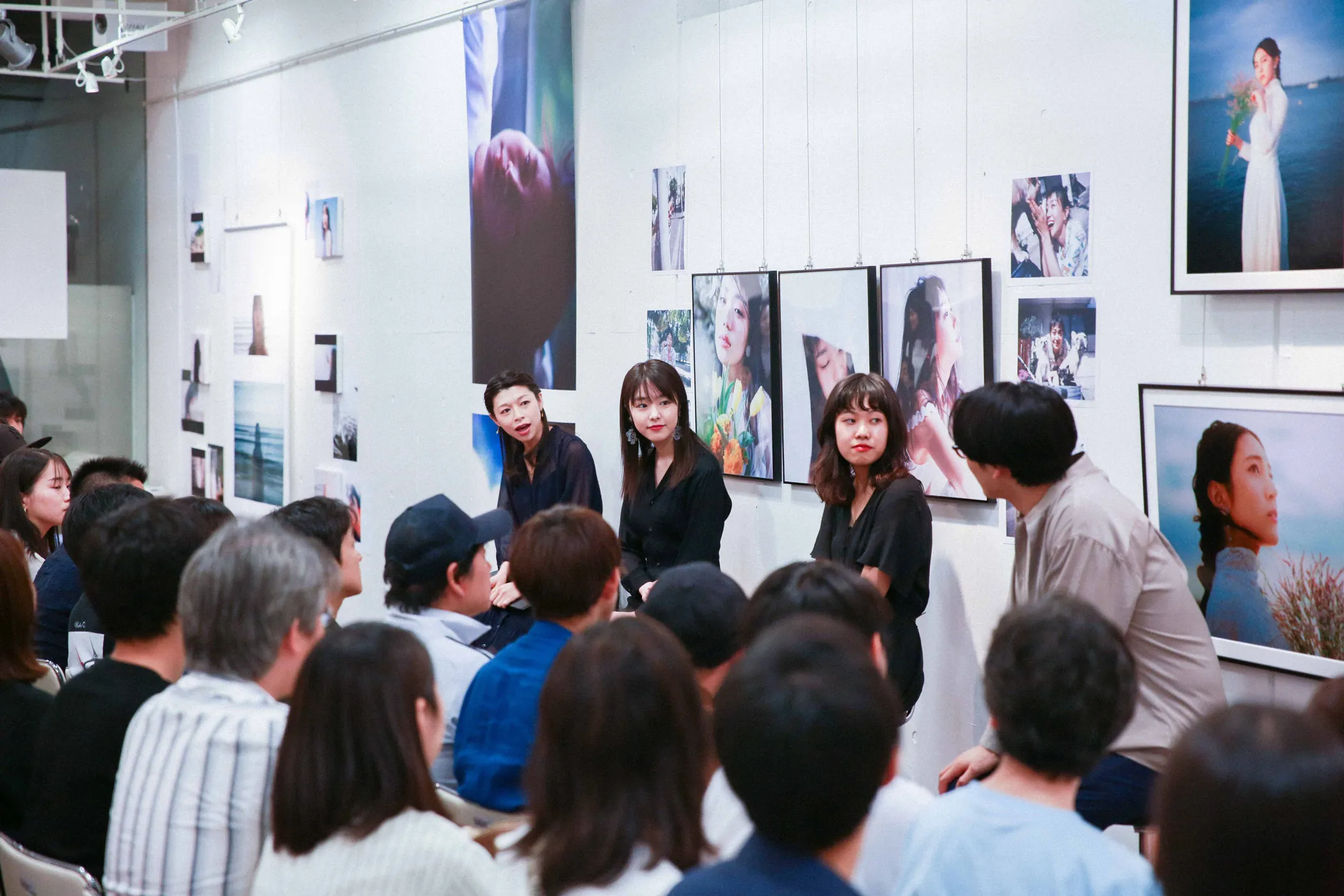 私が撮りたかった女優展 Vol.1 展示風景