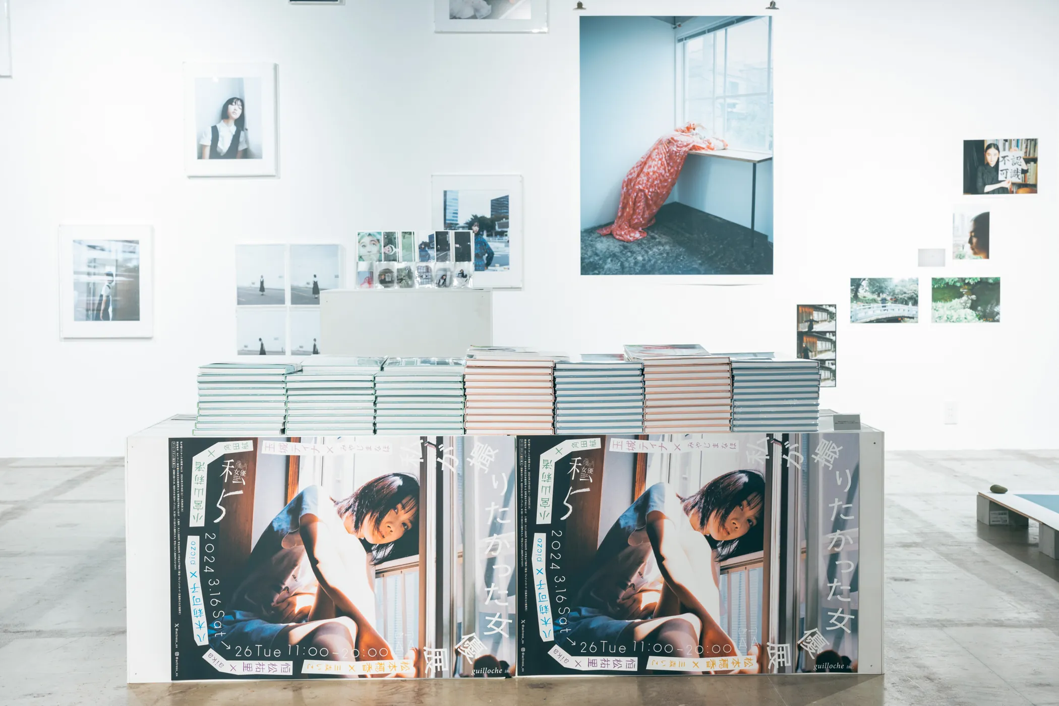 私が撮りたかった女優展 Vol.5 展示風景